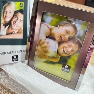 Silver Metro Metal Picture Frame